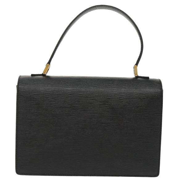 LOUIS VUITTON Epi Concorde Hand Bag Black M52132 LV Auth 99274 - Picture 2 of 16